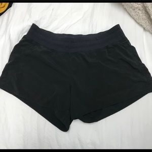 Black Lululemon shorts